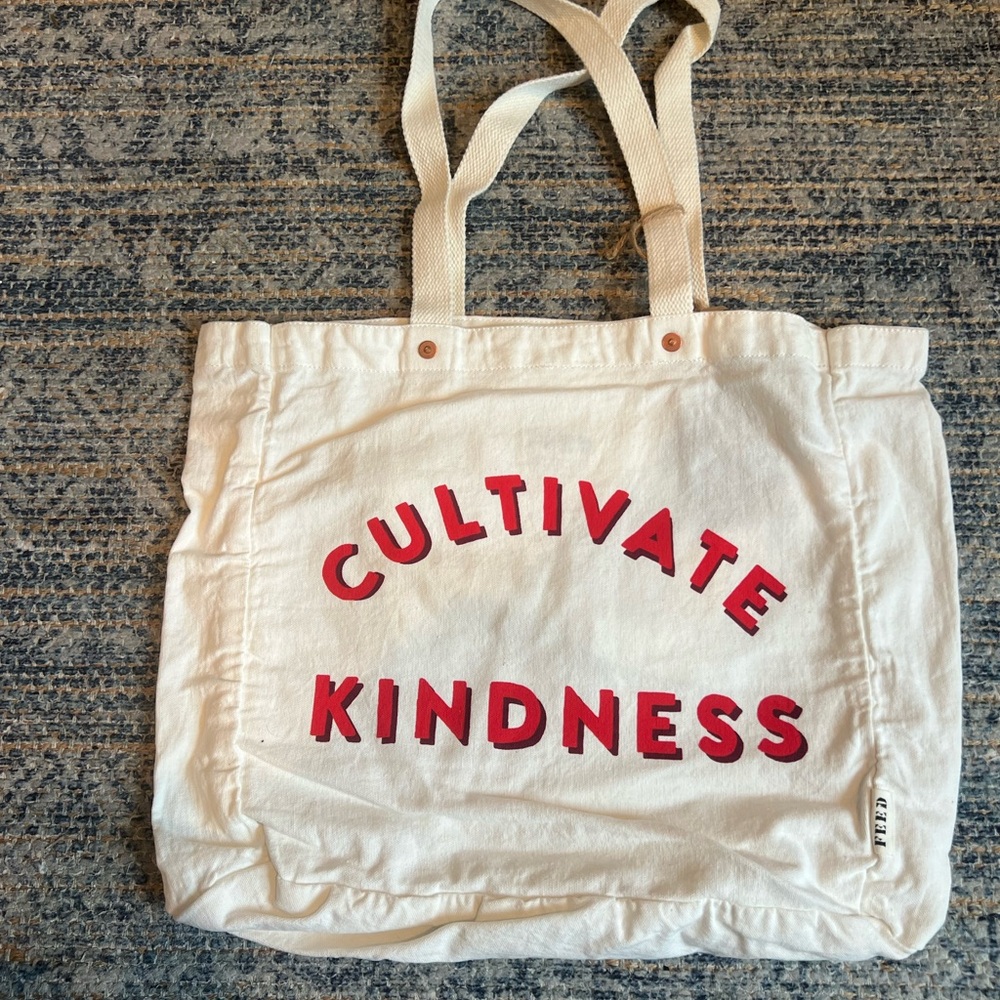 FEED Cultivate Kindness Tote - NWT